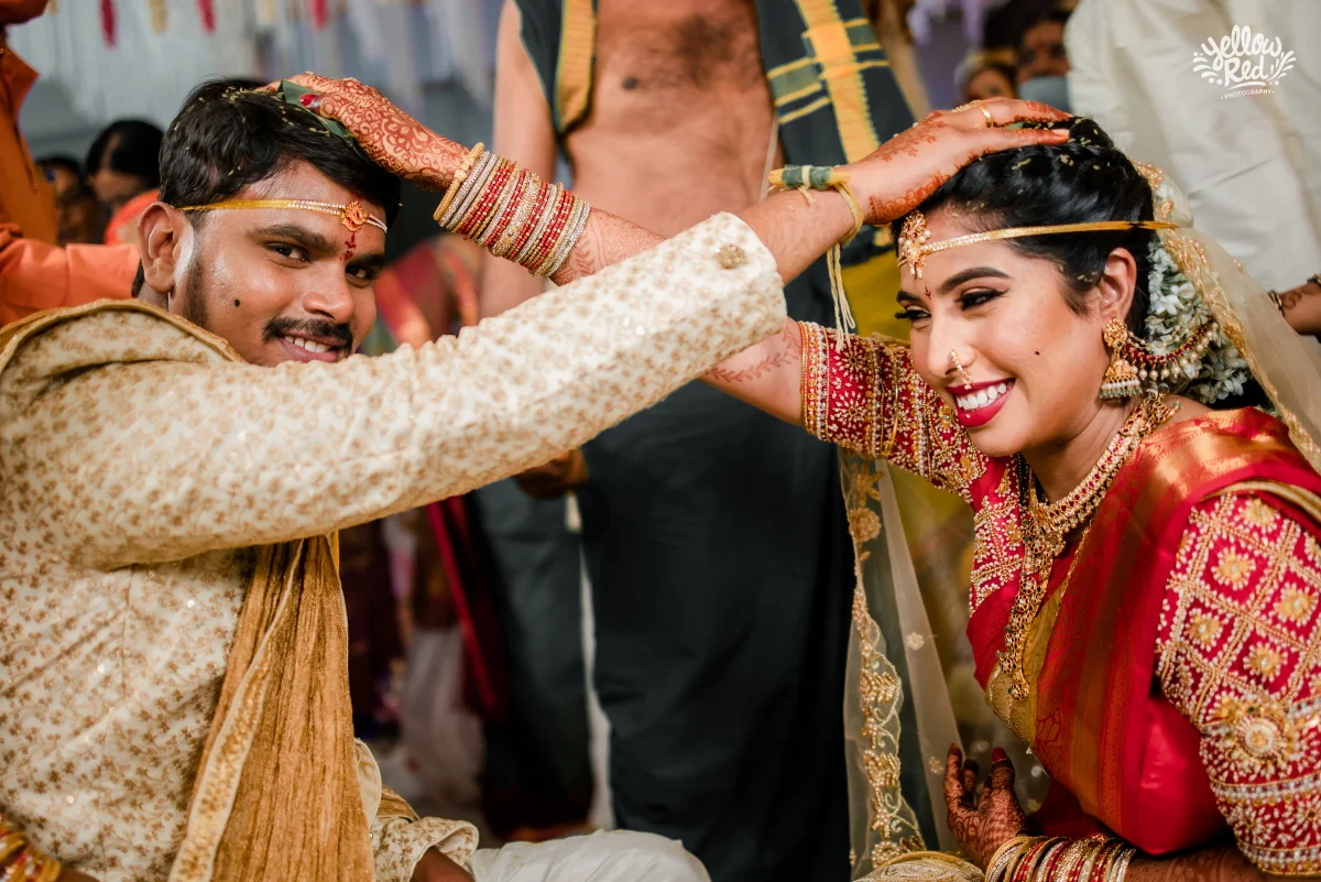 Telugu Wedding photography and videography services Hyderabad - Yellowred Photography - Yaswanth and Sugandhini Telugu Wedding